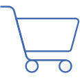 illustration icon of shopping cart